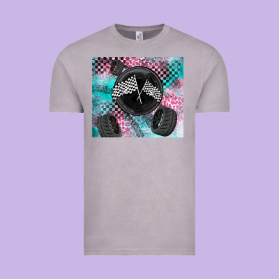 Racing Vintage Tee Designed By Lillyallendesigns
