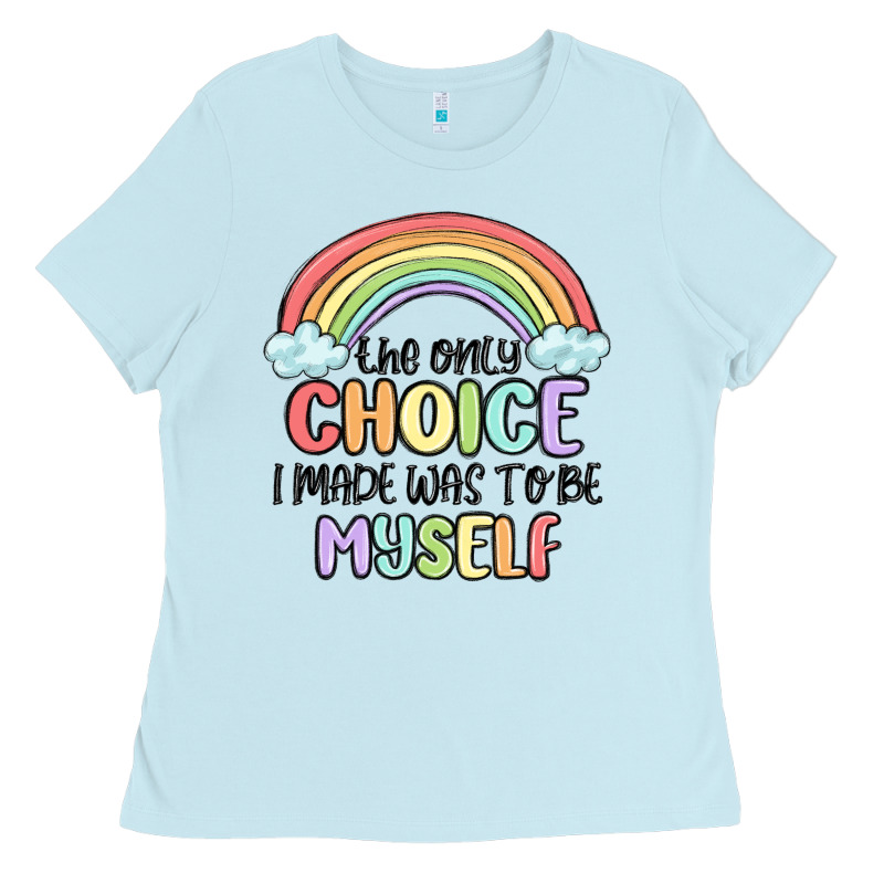 Gay Pride Ladies Tee by MaliasSmallBusiness | Teevron