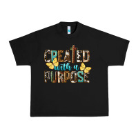 Black Created With A Purpose Urban Heavy Tee - LillyAllenDesigns