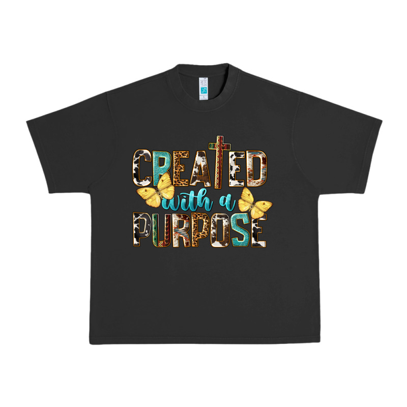 Created With A Purpose Urban Heavy Tee by LillyAllenDesigns | Teevron