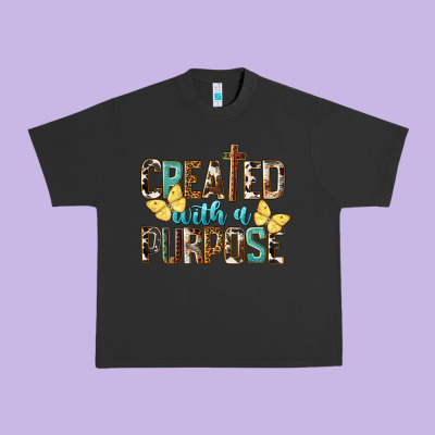Created With A Purpose Urban Heavy Tee Designed By Lillyallendesigns