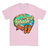 Bubblegum Pink dont be a shady beach 2 Classic Tee - JahusDesignShop