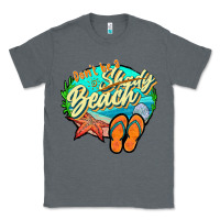 Charcoal Heather dont be a shady beach 2 Classic Tee - JahusDesignShop
