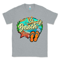 Heather Grey dont be a shady beach 2 Classic Tee - JahusDesignShop