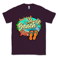 Plum dont be a shady beach 2 Classic Tee - JahusDesignShop