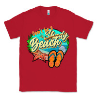 Red dont be a shady beach 2 Classic Tee - JahusDesignShop