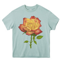 Arona rainbow's end rose Heavy Core Tee - LillyAllenDesigns