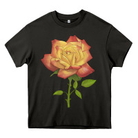 Asphalt rainbow's end rose Heavy Core Tee - LillyAllenDesigns
