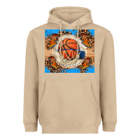 Mushroom basketball Heavyweight Hoodie - FaDigitalArtStudio