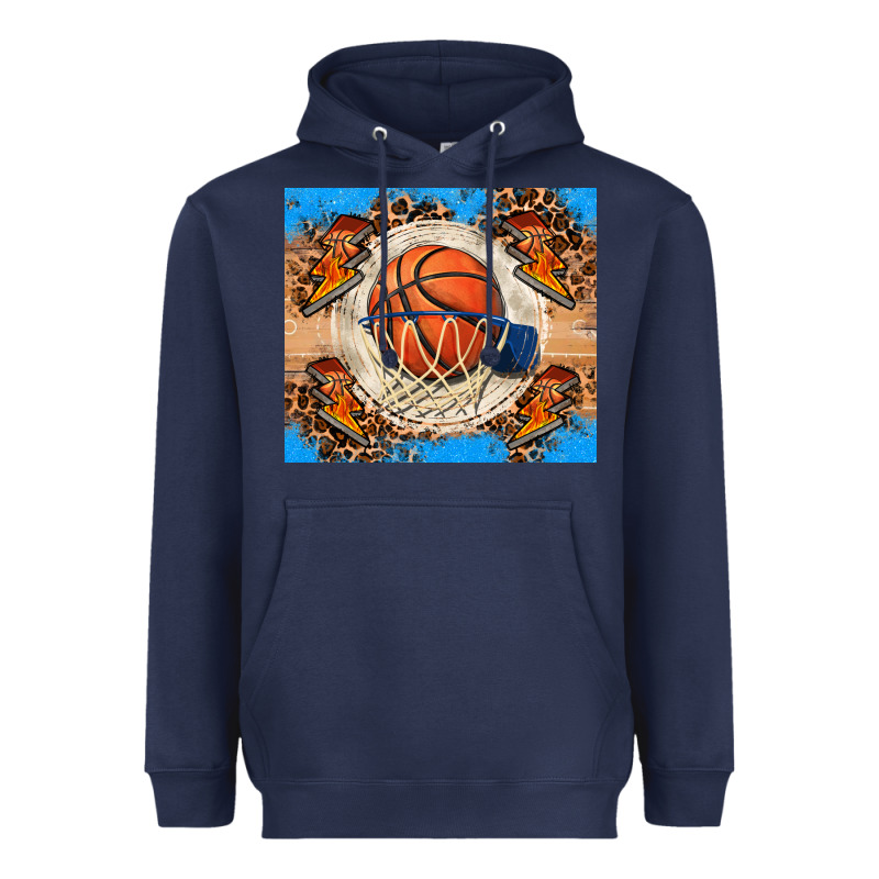 Basketball Heavyweight Hoodie by FaDigitalArtStudio | Teevron