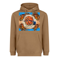 Toasted Coconut basketball Heavyweight Hoodie - FaDigitalArtStudio