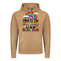 Vintage Camel come to the gay side we have rainbows Vintage Hoodie - LillyAllenDesigns
