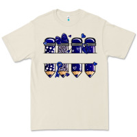 Bone valentine's day school pencils navy blue Premium Tee - MaliasSmallBusiness