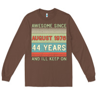 Chestnut awesome since august 1976 44 years and i ll keep on Long Sleeve Tee - Bettercallsaul