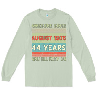 Matcha awesome since august 1976 44 years and i ll keep on Long Sleeve Tee - Bettercallsaul