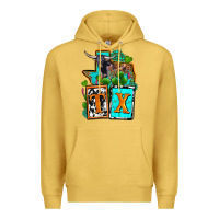 Antique Gold tx texas Premium Hoodie - OliviaCreatesArt