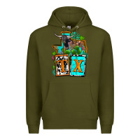 Army Green tx texas Premium Hoodie - OliviaCreatesArt