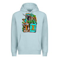 Blue Mist tx texas Premium Hoodie - OliviaCreatesArt