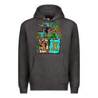 Charcoal Heather tx texas Premium Hoodie - OliviaCreatesArt