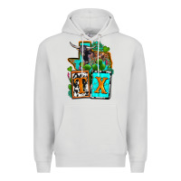 Dove Grey tx texas Premium Hoodie - OliviaCreatesArt