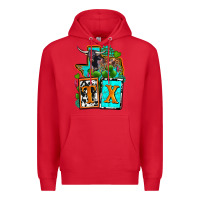 Red tx texas Premium Hoodie - OliviaCreatesArt