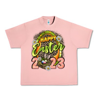 Salmon Happy Easter 2023 Urban Heavy Tee - LillyAllenDesigns