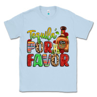 Dusty Blue tequila por favor Classic Tee - LillyAllenDesigns
