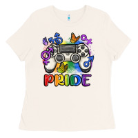 Bone gaymer pride Ladies Tee - MaliasSmallBusiness