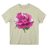 Mossy parade day rose Heavy Core Tee - LillyAllenDesigns