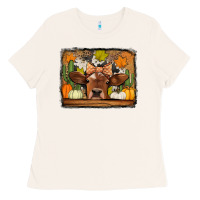 Bone fall cow Ladies Tee - Jasminsmagicworld