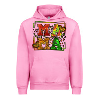 Fuchsia Pink juneteenth leopard frame mama Mother's Day Urban Hoodie - LillyAllenDesigns