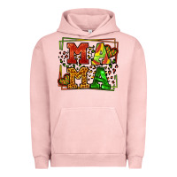 Pigment Salmon juneteenth leopard frame mama Mother's Day Urban Hoodie - LillyAllenDesigns