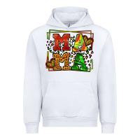 White juneteenth leopard frame mama Mother's Day Urban Hoodie - LillyAllenDesigns