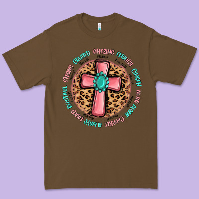 Love Myself Cross Premium Tee Designed By Maliassmallbusiness
