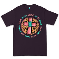 Plum love myself cross Premium Tee - MaliasSmallBusiness