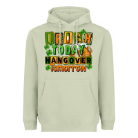 Matcha Irish today hangover tomorrow  St. Patricks Day Heavyweight Hoodie - FaDigitalArtStudio