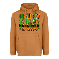Meerkat Irish today hangover tomorrow  St. Patricks Day Heavyweight Hoodie - FaDigitalArtStudio