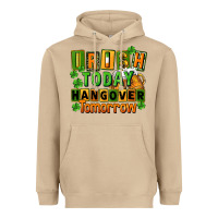 Mushroom Irish today hangover tomorrow  St. Patricks Day Heavyweight Hoodie - FaDigitalArtStudio