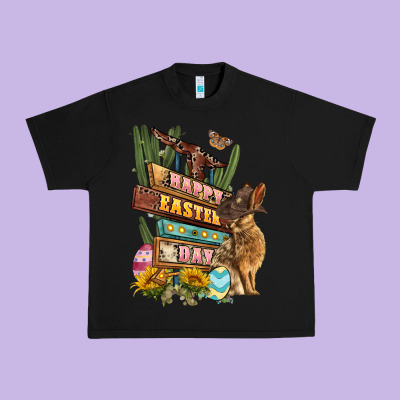 Easter Day Rodeo Urban Heavy Tee Designed By Lillyallendesigns