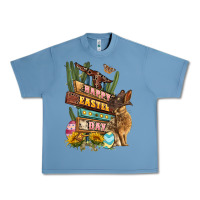 Pebble Blue Easter Day rodeo Urban Heavy Tee - LillyAllenDesigns
