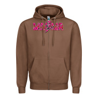 Chestnut Mama neon lightning bolt mother's day Zipper Hoodie - HowdyJamesFarm
