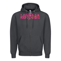 Smoke Mama neon lightning bolt mother's day Zipper Hoodie - HowdyJamesFarm
