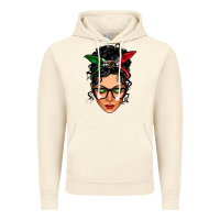 Vintage Artic mexican latina girl messy bun Vintage Hoodie - LillyAllenDesigns