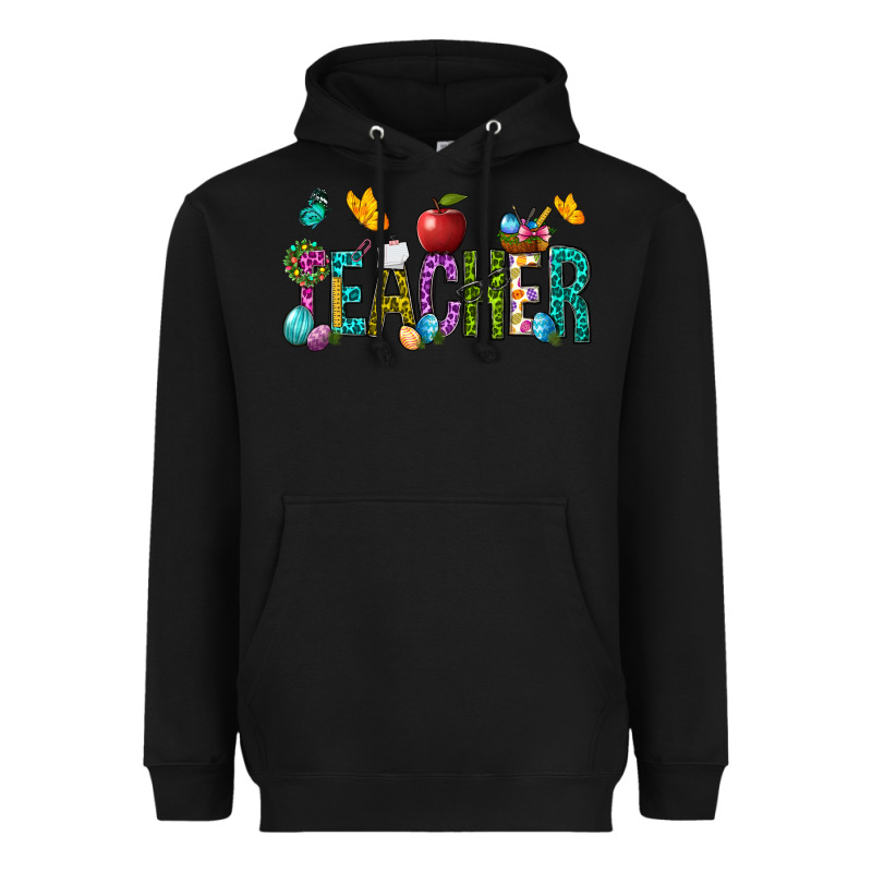 Easter Teacher Heavyweight Hoodie by BundleAndBundleShop | Teevron