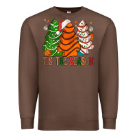 Chestnut Tis' The Season Basketball Christmas Cakes Premium Sweatshirt - BundleAndBundleShop