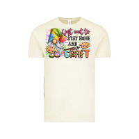 Vintage Arctic i just want to stay home and craft Vintage Tee - LillyAllenDesigns