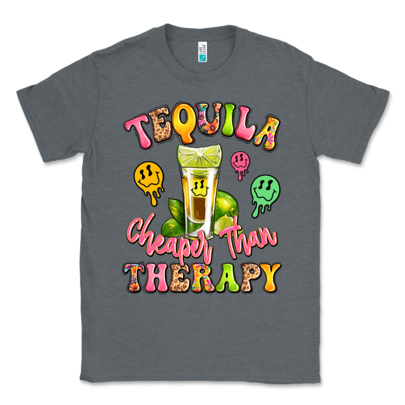 Tequila Cheaper Than Therapy Classic Tee by LillyAllenDesigns | Teevron