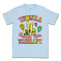 Dusty Blue tequila cheaper than therapy Classic Tee - LillyAllenDesigns