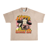 French Oak Happy Easter Day Urban Heavy Tee - LillyAllenDesigns