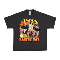 Pigment Black Happy Easter Day Urban Heavy Tee - LillyAllenDesigns